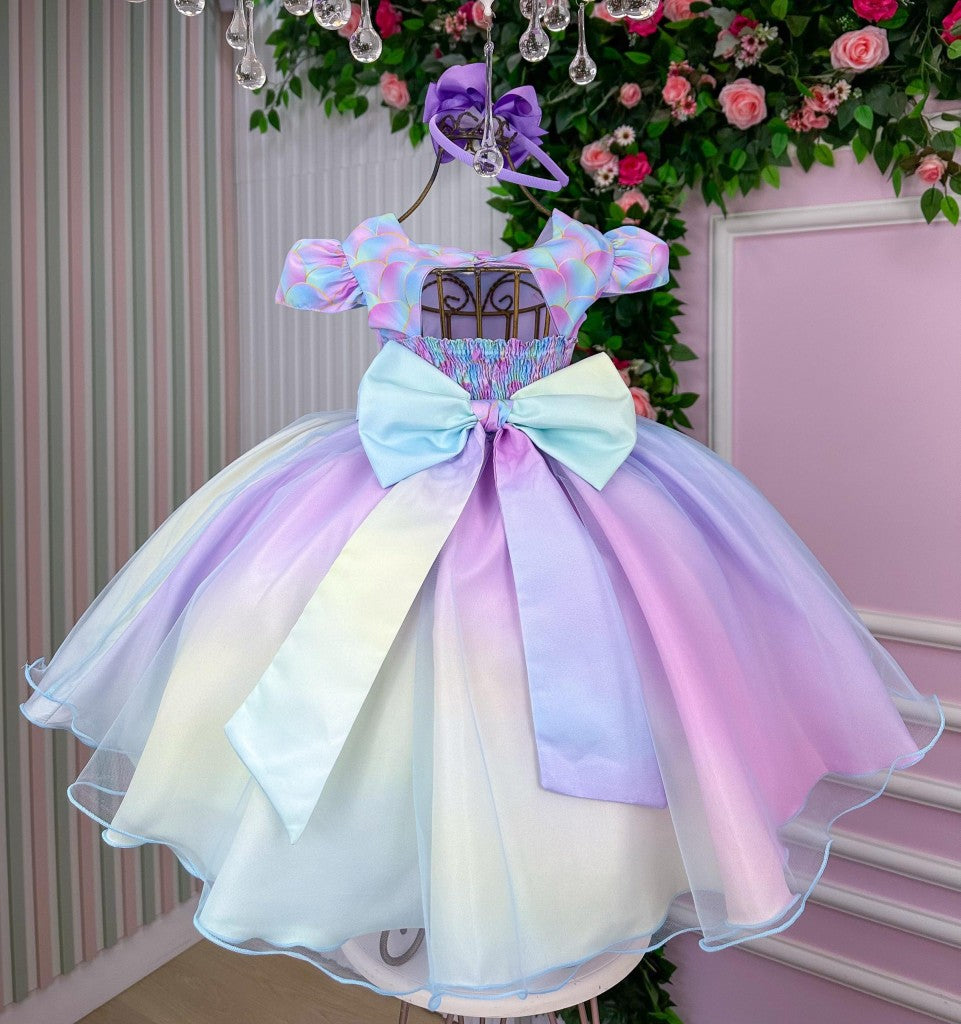 Vestido Infantil Bella Child Sereia - Leveza e Elegância para Meninas | Bebeloo Kids