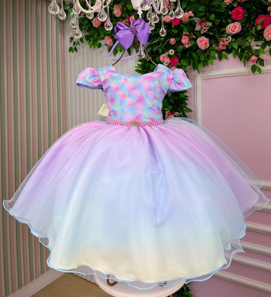 Vestido Infantil Bella Child Sereia - Leveza e Elegância para Meninas | Bebeloo Kids