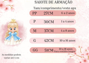 Saiote Saia de Armação Infantil Daminha C/armação Anágua Vestidos Festa Luxo - Leveza e Elegância para Meninas | Bebeloo Kids