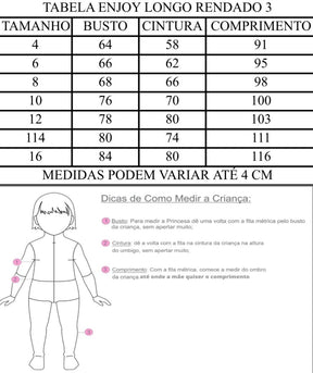 Vestido Enjoy Longo Mari Peito Marsala Saia Branca - Leveza e Elegância para Meninas | Bebeloo Kids