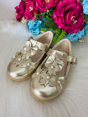 Sapatilha Doce Pe Baby Dourado - Leveza e Charme para os Pezinhos | Bebeloo Kids