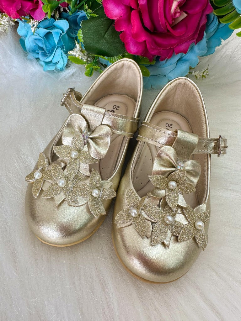 Sapatilha Doce Pe Baby Dourado - Leveza e Charme para os Pezinhos | Bebeloo Kids