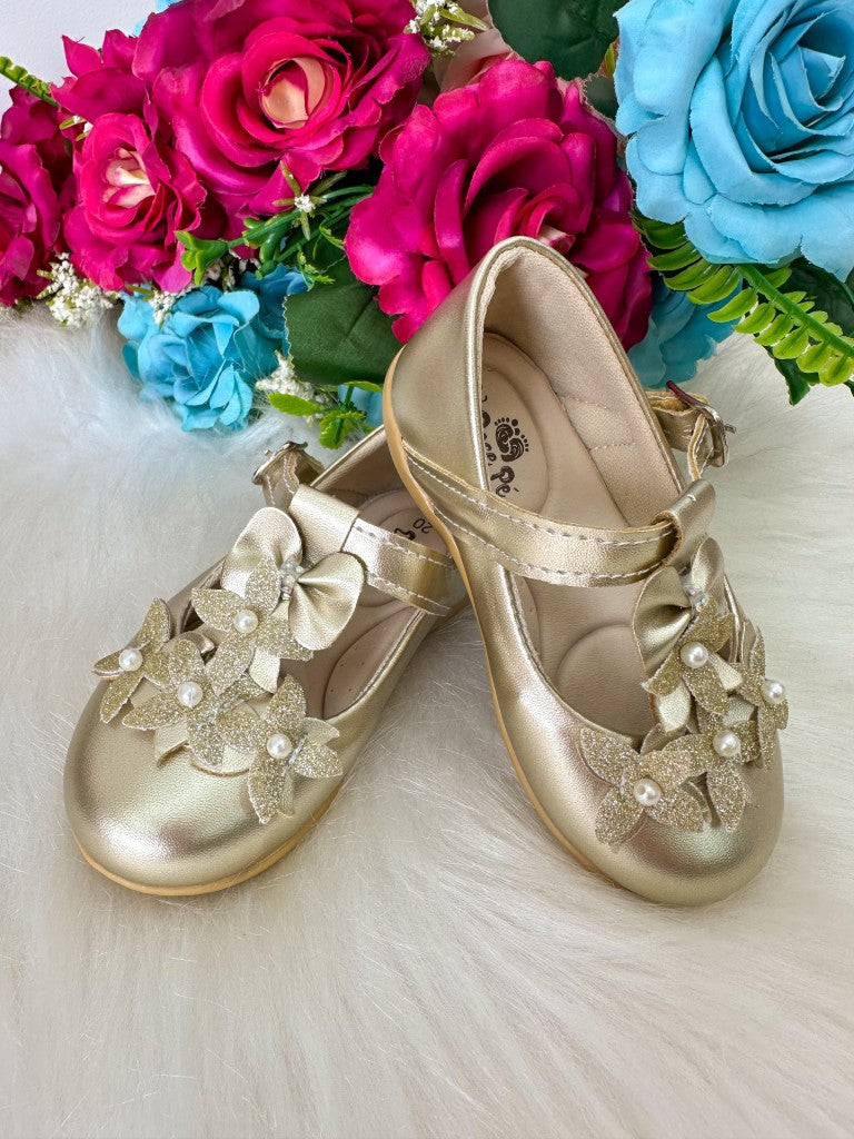 Sapatilha Doce Pe Baby Dourado - Leveza e Charme para os Pezinhos | Bebeloo Kids