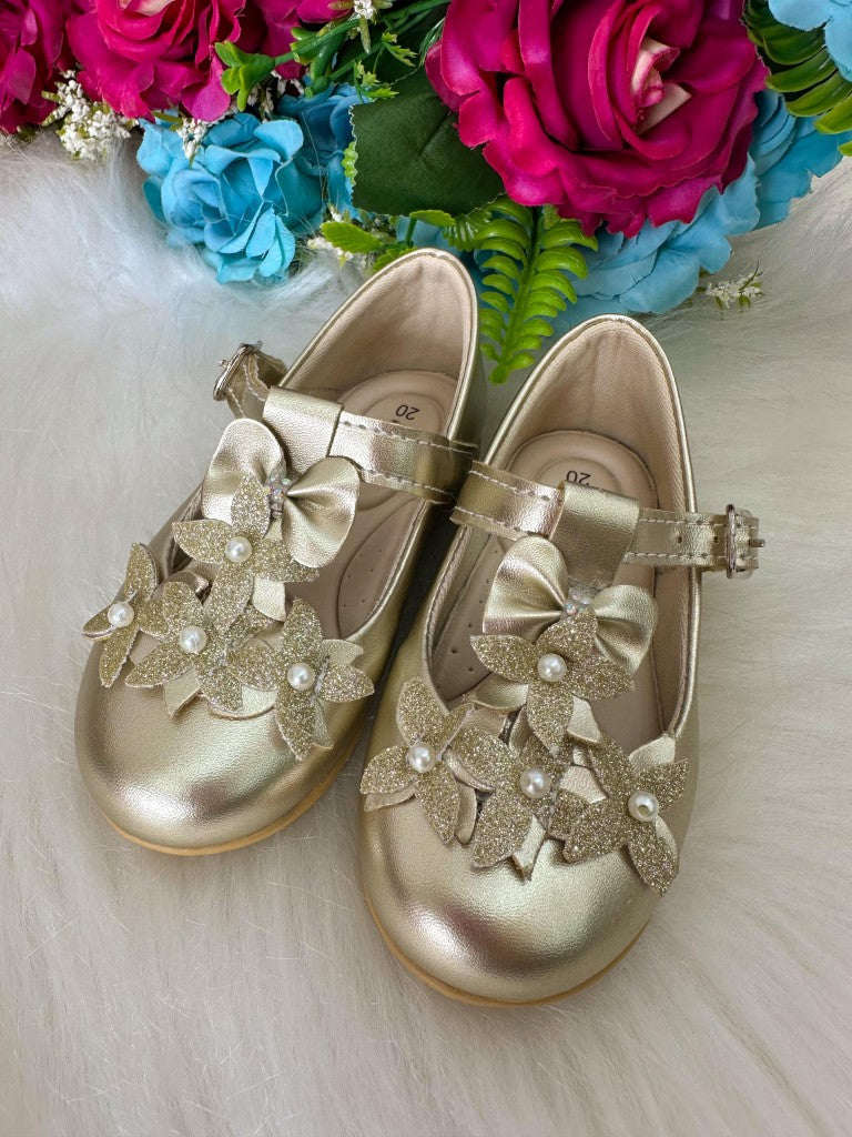 Sapatilha Doce Pe Baby Dourado - Leveza e Charme para os Pezinhos | Bebeloo Kids