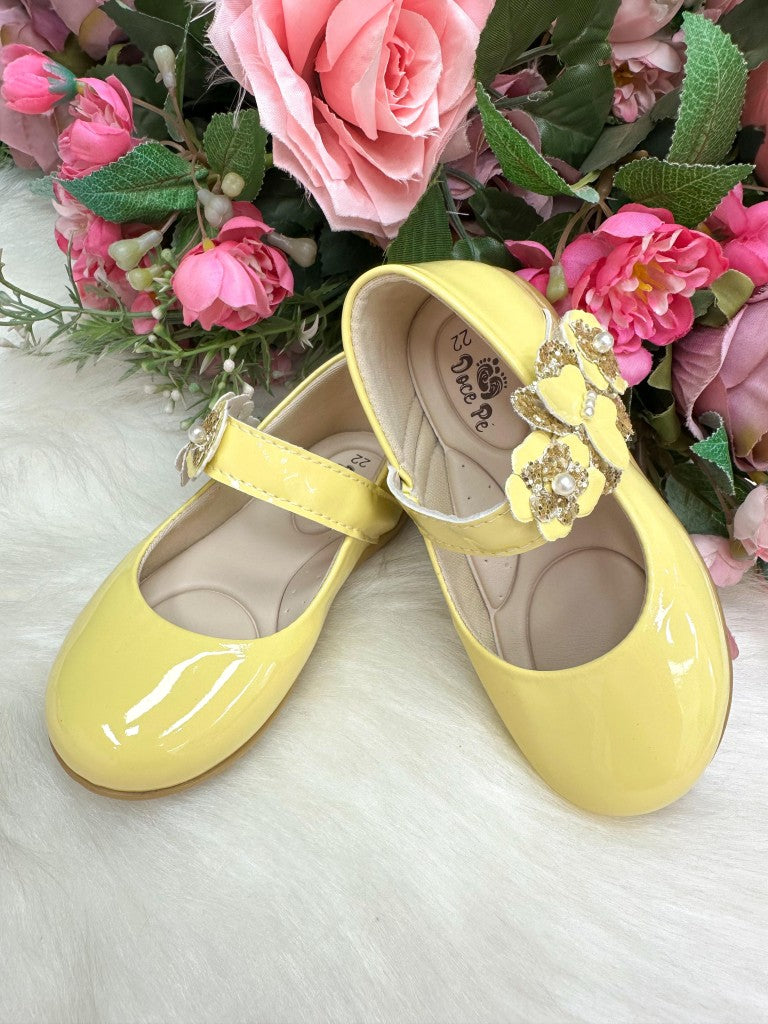 Sapatilha Doce Pe Lili Amarela - Leveza e Charme para os Pezinhos | Bebeloo Kids
