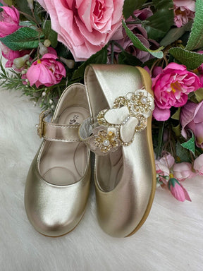 Sapatilha Doce Pe Lili Dourado - Leveza e Charme para os Pezinhos | Bebeloo Kids