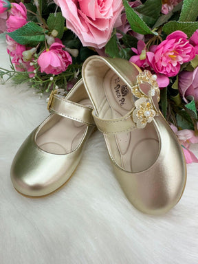 Sapatilha Doce Pe Lili Dourado - Leveza e Charme para os Pezinhos | Bebeloo Kids