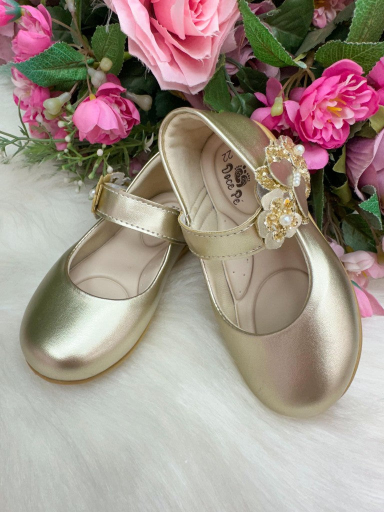 Sapatilha Doce Pe Lili Dourado - Leveza e Charme para os Pezinhos | Bebeloo Kids
