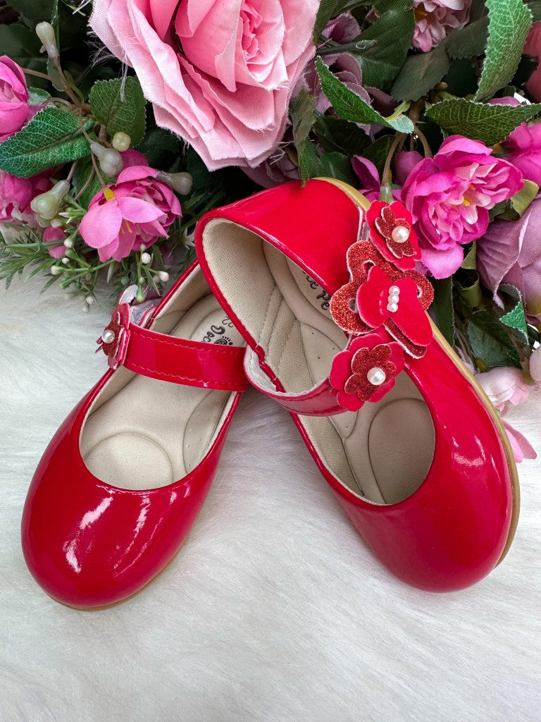 Sapatilha Doce Pe Lili Vermelha - Leveza e Charme para os Pezinhos | Bebeloo Kids