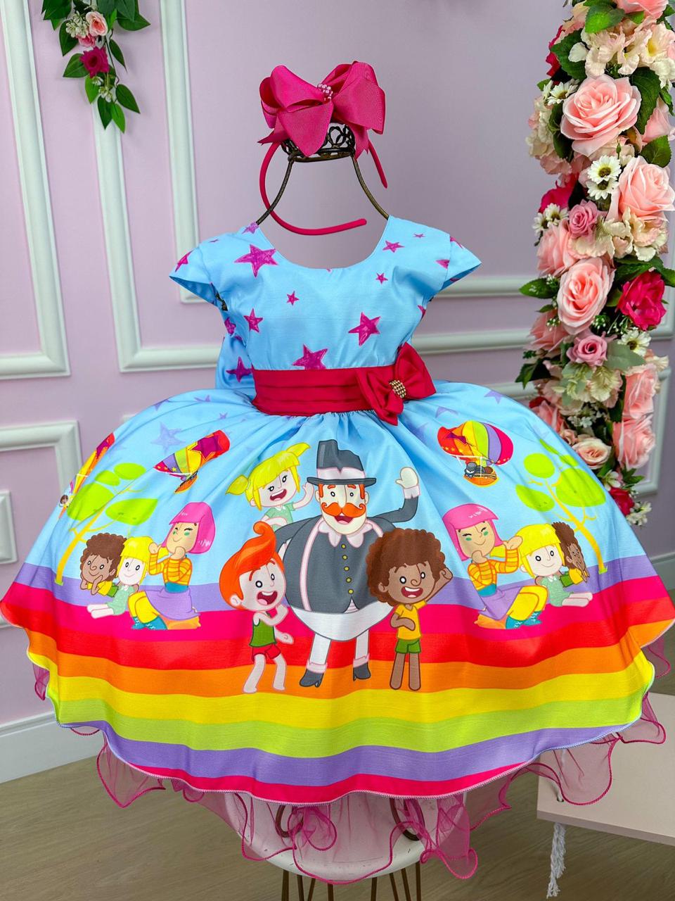 Vestido Infantil Temáticos da Gigi Mundo Bita - Leveza e Elegância para Meninas | Bebeloo Kids