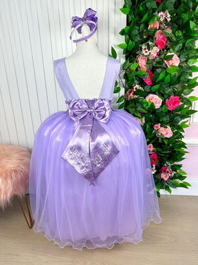 Vestido Enjoy Longo Regata Lilás - Leveza e Elegância para Meninas | Bebeloo Kids