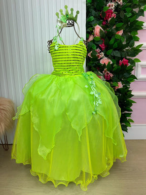 Fantasia Princesa Longa Tiana - A Princesa e o Sapo - Qualidade e Cuidado para os Pequenos | Bebeloo Kids