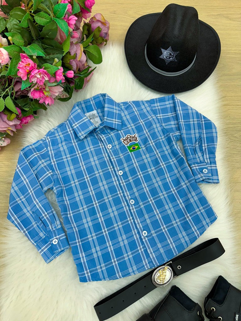 Camisa Junina Miss Cherry Rodeio Alan - Elegância e Conforto para os Pequenos | Bebeloo Kids