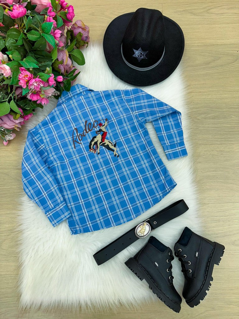 Camisa Junina Miss Cherry Rodeio Alan - Elegância e Conforto para os Pequenos | Bebeloo Kids