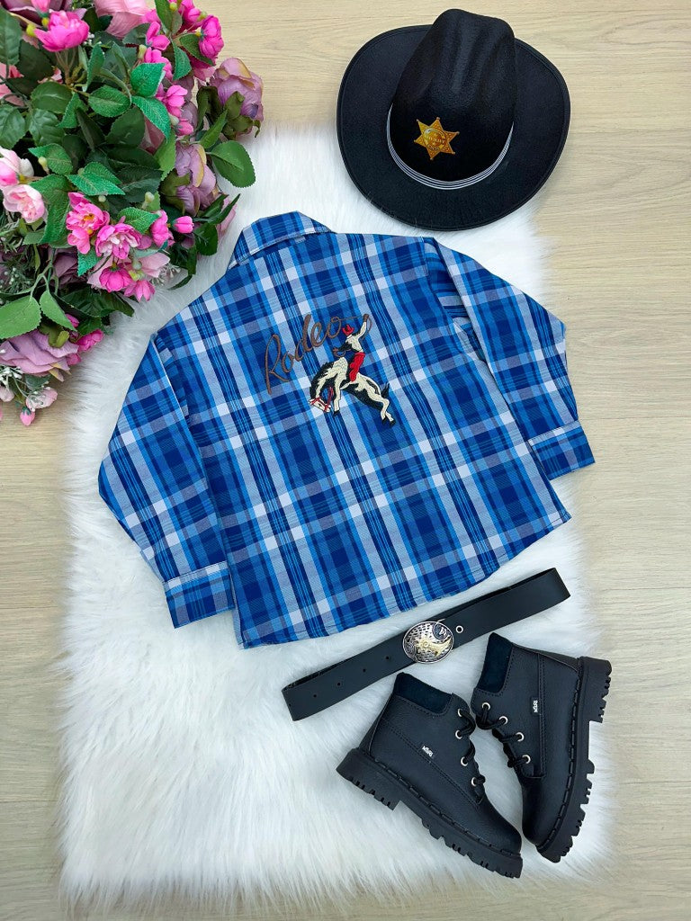 Camisa Junina Miss Cherry Rodeio Bruno - Elegância e Conforto para os Pequenos | Bebeloo Kids