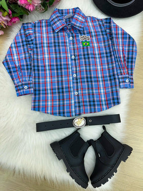 Camisa Junina Miss Cherry Rodeio Thomas - Elegância e Conforto para os Pequenos | Bebeloo Kids