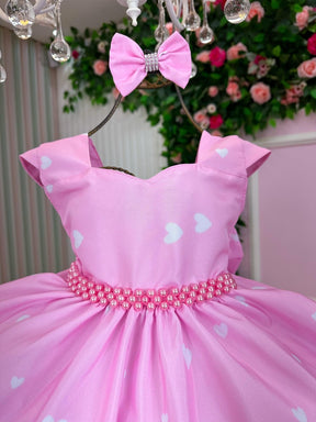 Vestido Ysa Kids Looney Tunes Baby Rosa - Leveza e Elegância para Meninas | Bebeloo Kids