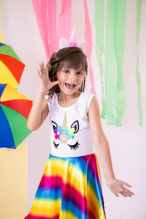 Fantasia Unicornio Cores Variadas | Bebeloo Kids
