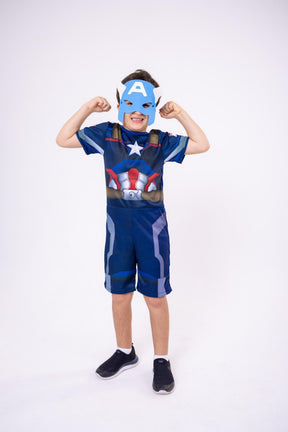 Fantasia Capitão America - Diversão e Encanto para Brincar | Bebeloo Kids