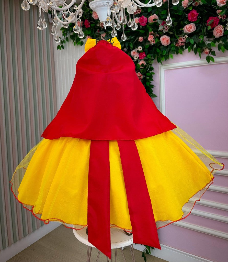 Fantasia Princesa Branca de Neve Modelo 2 - Qualidade e Cuidado para os Pequenos | Bebeloo Kids