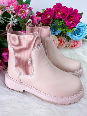 Bota - Coturno Nilqi Antonella Rose - Nude - Qualidade e Cuidado para os Pequenos | Bebeloo Kids