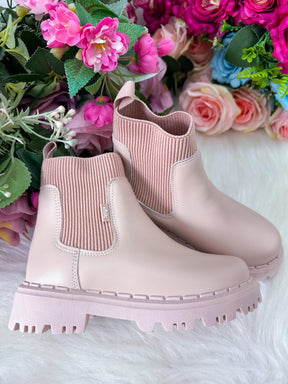 Bota - Coturno Nilqi Antonella Rose - Nude - Qualidade e Cuidado para os Pequenos | Bebeloo Kids