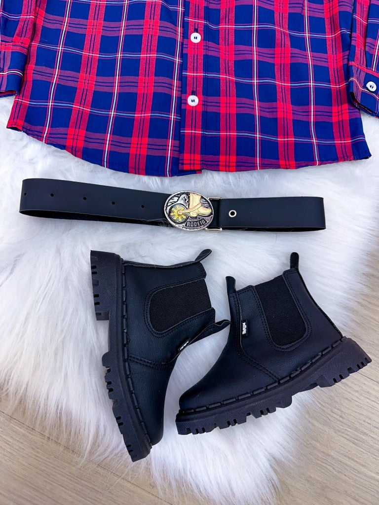 Camisa Junina Miss Cherry Rodeio Patrick - Elegância e Conforto para os Pequenos | Bebeloo Kids