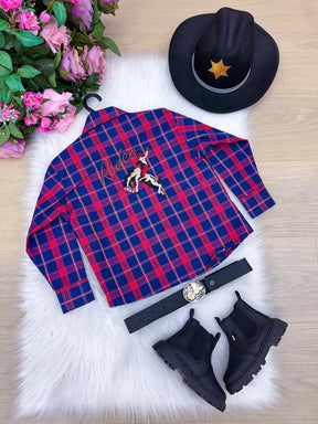 Camisa Junina Miss Cherry Rodeio Patrick - Elegância e Conforto para os Pequenos | Bebeloo Kids