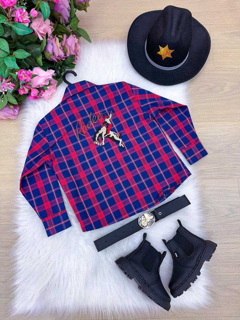 Camisa Junina Miss Cherry Rodeio Patrick - Elegância e Conforto para os Pequenos | Bebeloo Kids
