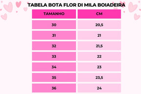 Bota/ Coturno Flor Di Mila Boiadeira Texana Maria Dourado - Qualidade e Cuidado para os Pequenos | Bebeloo Kids