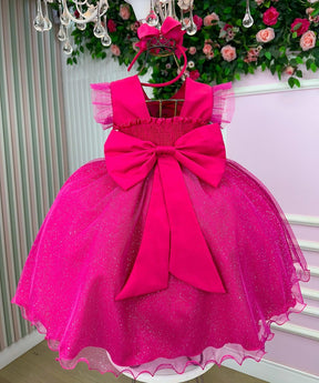 Vestido Tematicos Ysa Kids Lilo Stitch Pink Modelo 3 - Leveza e Elegância para Meninas | Bebeloo Kids