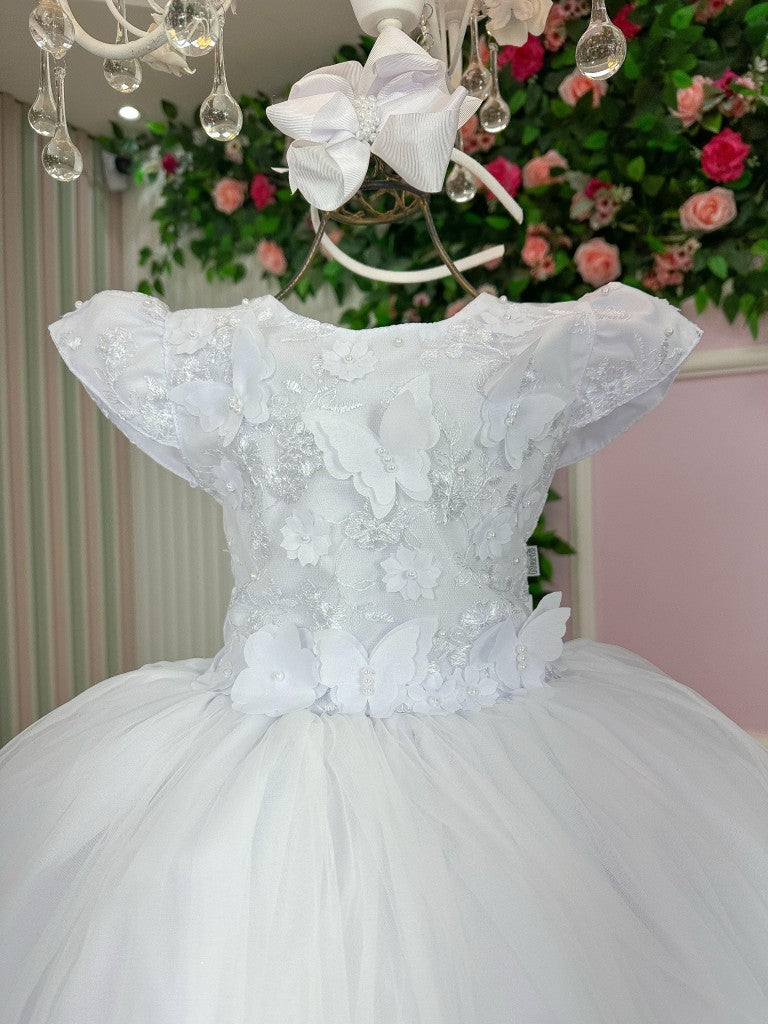 Vestido Marie Jardim Encantado Mel Branco (VESTMRYKDSJRDENCTBRN)
