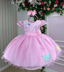 Vestido Marie Rosa Jardim Encantado Flores (VESTRSAJRDENCFLORES)