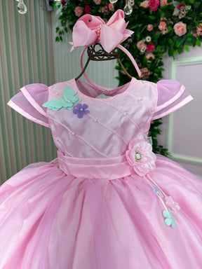 Vestido Marie Rosa Jardim Encantado Flores (VESTRSAJRDENCFLORES)