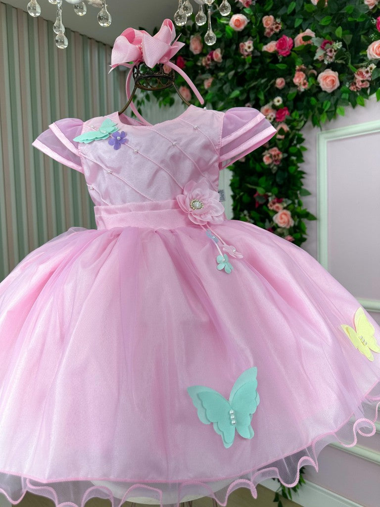 Vestido Marie Rosa Jardim Encantado Flores (VESTRSAJRDENCFLORES)