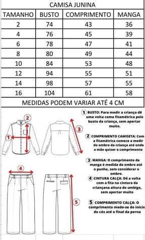 Camisa Xadrez Junina Hugo - Elegância e Conforto para os Pequenos | Bebeloo Kids