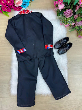 Conjunto Junino Princesa Seu Juca Terno Preto - Estilo Delicado para o Dia a Dia | Bebeloo Kids