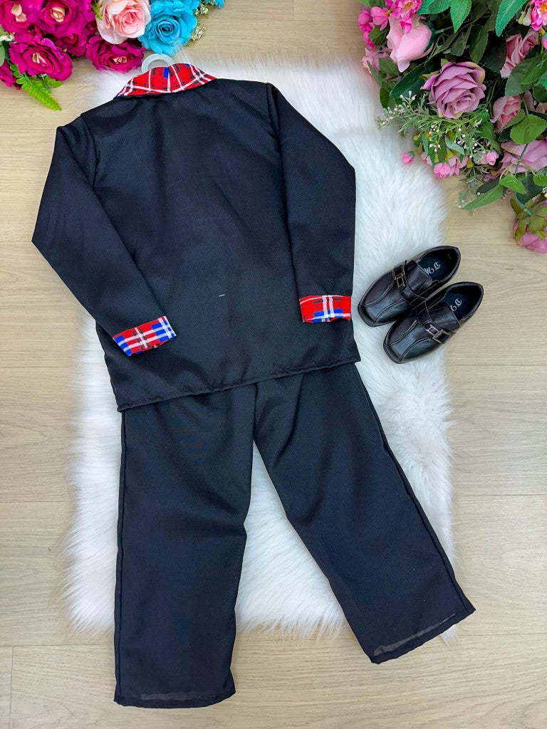 Conjunto Junino Princesa Seu Juca Terno Preto - Estilo Delicado para o Dia a Dia | Bebeloo Kids
