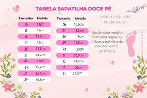 Sapatilha Doce Pe Lili Rosa Bebe - Leveza e Charme para os Pezinhos | Bebeloo Kids