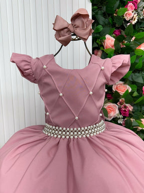 Vestido Ysa Kids Ariane Longo Rosê - Leveza e Elegância para Meninas | Bebeloo Kids