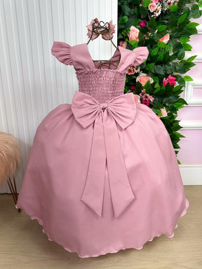Vestido Ysa Kids Ariane Longo Rosê - Leveza e Elegância para Meninas | Bebeloo Kids