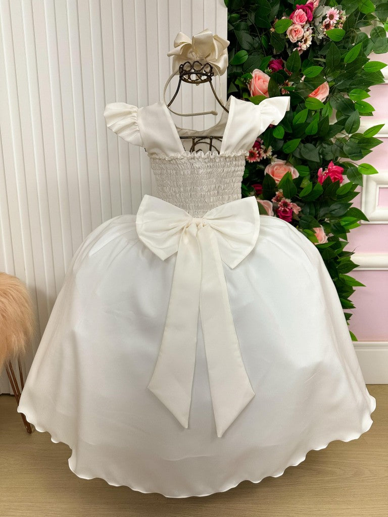 Vestido Ysa Kids Ariane Longo Off - Leveza e Elegância para Meninas | Bebeloo Kids