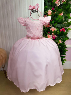 Vestido Ysa Kids Ariane Longo Rosa Bebe - Leveza e Elegância para Meninas | Bebeloo Kids
