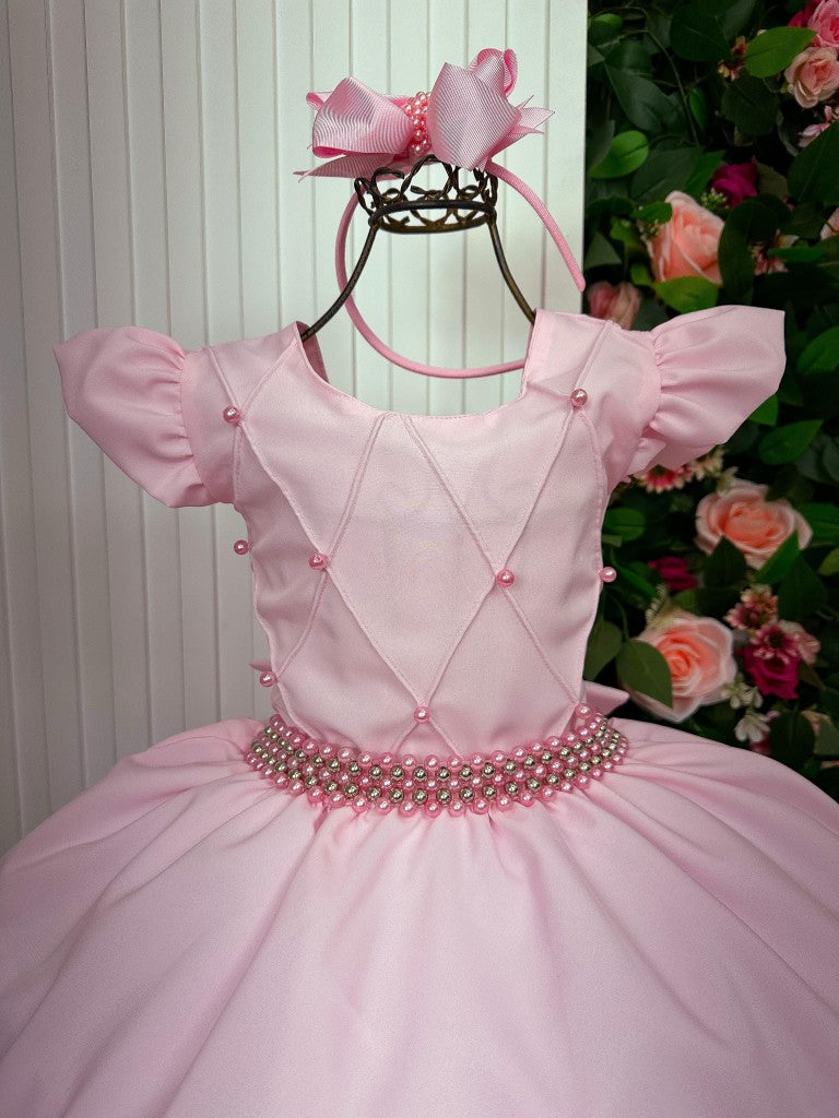 Vestido Ysa Kids Ariane Longo Rosa Bebe - Leveza e Elegância para Meninas | Bebeloo Kids
