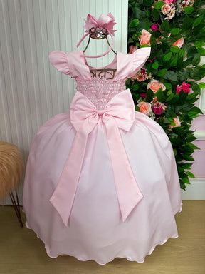 Vestido Ysa Kids Ariane Longo Rosa Bebe - Leveza e Elegância para Meninas | Bebeloo Kids