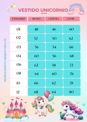 Vestido Mimadine Tematico Unicornio Safira Rosa Bebe - Leveza e Elegância para Meninas | Bebeloo Kids