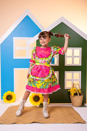 Vestido Junino Bell Rosilda - Leveza e Elegância para Meninas | Bebeloo Kids