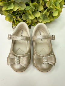 Sapatilha Flor Di Mila Charlote Dourado - Leveza e Charme para os Pezinhos | Bebeloo Kids