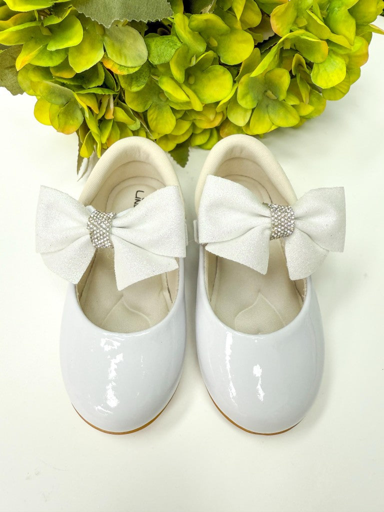 Sapatilha Flor Di Mila Penelope Branco - Leveza e Charme para os Pezinhos | Bebeloo Kids