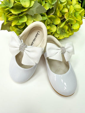 Sapatilha Flor Di Mila Penelope Branco - Leveza e Charme para os Pezinhos | Bebeloo Kids